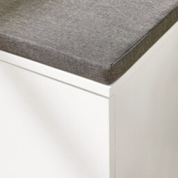 Sobuy Fsr117-W Shoe Storage Bench Shoe Rack With Seat Cushion - Large Capacity Cabinet With Adjustable Shelves,white - thumbnail 9