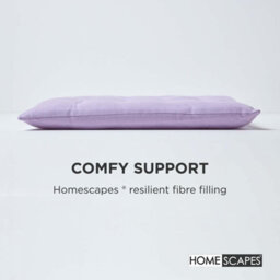 Homescapes Mauve Seat Pads 100% Cotton Chair Cushions 40X40 Cm, Set Of 4 Plain Chair Pads For Dining, Kitchen Garden Outdoor Use - thumbnail 4