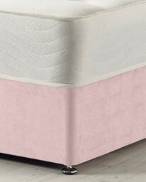 Somnior Beds Somnior Plush Pink Memory Foam Divan Bed With Mattress - King - thumbnail 2
