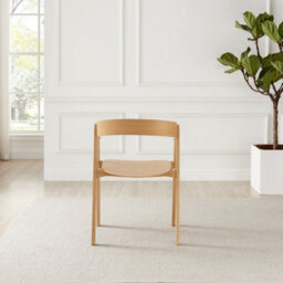 Furniturebox Set Of 2 Dining Chairs - Masa Solid Wood Dining Chairs - Solid Oak Leg Dining Chairs - Kitchen Dining Room Chairs - thumbnail 6