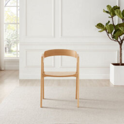 Furniturebox Set Of 2 Dining Chairs - Masa Solid Wood Dining Chairs - Solid Oak Leg Dining Chairs - Kitchen Dining Room Chairs - thumbnail 5