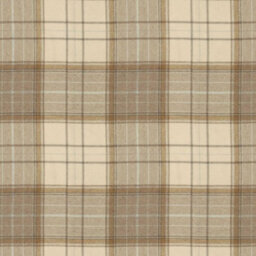Tartan Fabric Cube Seating Tartan - Natural Cream - thumbnail 3