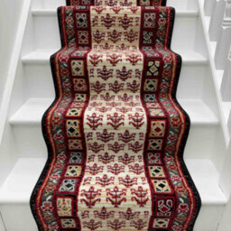 Mayan Stair Runner - Soft & Durable Carpet Runner For Stairs & Staircases, Multiple Lengths - thumbnail 6