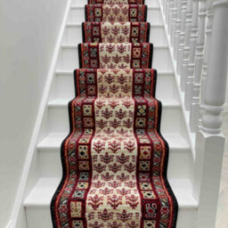 Mayan Stair Runner - Soft & Durable Carpet Runner For Stairs & Staircases, Multiple Lengths - thumbnail 5