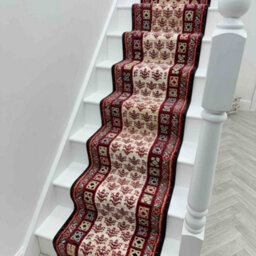 Mayan Stair Runner - Soft & Durable Carpet Runner For Stairs & Staircases, Multiple Lengths - thumbnail 7