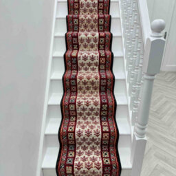 Mayan Stair Runner - Soft & Durable Carpet Runner For Stairs & Staircases, Multiple Lengths - thumbnail 8