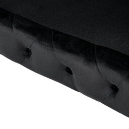 Beliani Sofa 3 Seater Sotra Velvet Black - thumbnail 8