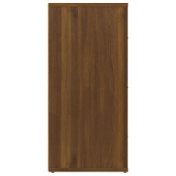 Berkfield Durable Sideboard Brown Oak 40X33X70 Cm Engineered Wood - thumbnail 5
