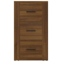 Berkfield Durable Sideboard Brown Oak 40X33X70 Cm Engineered Wood - thumbnail 3