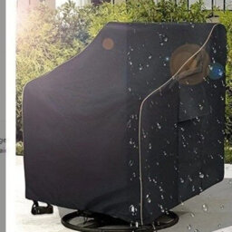 Swivel Garden Chair Cover (Set Of 2 Pieces), Waterproof (76.2 Cm Long, 86.4 Wide, 97.8 High). - thumbnail 1