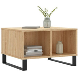 Berkfield Coffee Table Sonoma Oak 60X50X36.5 Cm Engineered Wood - thumbnail 3