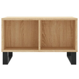 Berkfield Coffee Table Sonoma Oak 60X50X36.5 Cm Engineered Wood - thumbnail 4