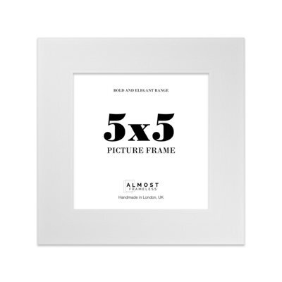 "15X15"" Red Picture Frame - 15X15"" Square Frame With 13X13"" Mount For 15X15""/13X13"" Pictures Moderrn Style Thin Edge, 1 Pack" - image 1