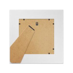 "15X15"" Red Picture Frame - 15X15"" Square Frame With 13X13"" Mount For 15X15""/13X13"" Pictures Moderrn Style Thin Edge, 1 Pack" - thumbnail 3