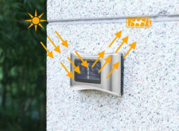 Flintry 4 Pack Solar Lights Outdoor 6 Led Path Light Solar Powered Ground Lights For Outdoor Pathway Walkway Landscape Path (Warm White) - thumbnail 6
