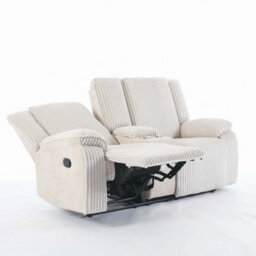 More4Homes Verona 3+2+1 Jumbo Cord Manual Recliner Sofa Set (Beige) - thumbnail 7