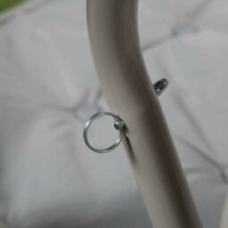 Garden Store Direct Somerset 3 Seat Garden Swing Bed In Grey - thumbnail 8