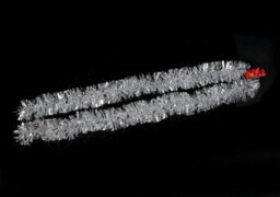 Shatchi 1.8M/6Ft  Luxury Deluxe Chunky Christmas Tinsel Garland Xmas Tree Decorations, One Silver - thumbnail 5