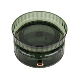 Darphe Emerald Rotating Cylindrical Makeup Organizer With Drawer - thumbnail 4