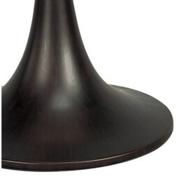 Luminosa Lighting Luminosa Zira Table Lamp 2 Light G9, Polished Chrome/frosted White Glass/wenge - thumbnail 4