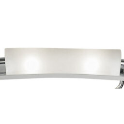 Luminosa Lighting Luminosa Zira Table Lamp 2 Light G9, Polished Chrome/frosted White Glass/wenge - thumbnail 7