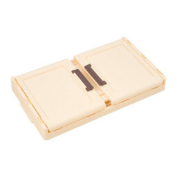 Darphe Magnetic Double Door Cream Plastic 3 Tier Rolling Foldable Storage Cabinet - thumbnail 4