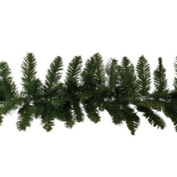 Samuel Alexander 2.7M X 25Cm Plain Green Christmas Garland With 200 Bullet Tips - thumbnail 8