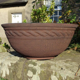 Marshalls Garden Anglo Eastern Corinthian Instant Plant Pond Bowl Black And Gold Frost-Proof Water Feature - thumbnail 2