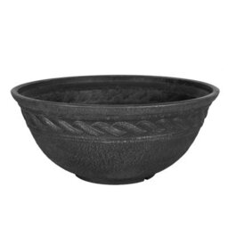 Marshalls Garden Anglo Eastern Corinthian Instant Plant Pond Bowl Black And Gold Frost-Proof Water Feature - thumbnail 4