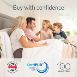 Summerby Sleep No. 9 Three Zone Memory Foam And Coil Spring Hybrid Mattress, Single 90 X 190Cm - thumbnail 7