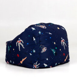 icon Kids Lost In Space Bean Bag Chair Navy Blue Childrens Bean Bags - thumbnail 8
