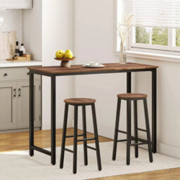 Bar Stools Set Of 2 Kitchen Breakfast Bar Chiars 32 X 32 X 63 Cm - thumbnail 4