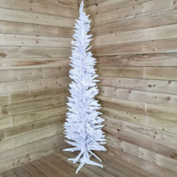 Samuel Alexander 7Ft (210Cm) White Pencil Pine Christmas Tree With 401 Tips - thumbnail 3