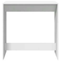Berkfield Bar Table White 102X50X103.5 Cm Engineered Wood - thumbnail 4