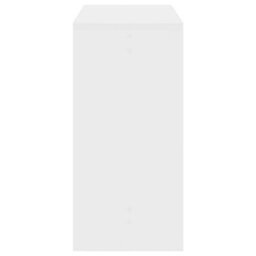 Berkfield Bar Table White 102X50X103.5 Cm Engineered Wood - thumbnail 5