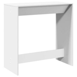 Berkfield Bar Table White 102X50X103.5 Cm Engineered Wood - thumbnail 2
