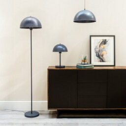 Valuelights Stassi Navy Blue Dome Ceiling Pendant Hanging Light Fitting For Living Room Kitchen - thumbnail 7