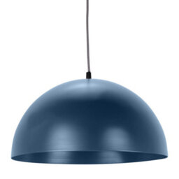 Valuelights Stassi Navy Blue Dome Ceiling Pendant Hanging Light Fitting For Living Room Kitchen - thumbnail 3