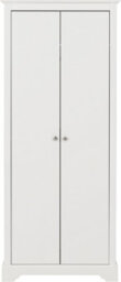 Seconique Stratford 2 Door Wardrobe White Shabby Chic - thumbnail 3