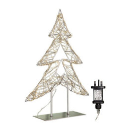 Samuel Alexander 470 Light Up Dewdrop Christmas Tree On Metal Stand With 720 Warm White Leds - thumbnail 3