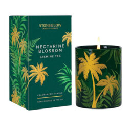 Stoneglow Candles Urban Botanics Tumbler Candle -  Nectarine Blossom Jasmine Tea - thumbnail 2