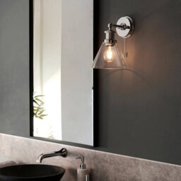 Luxia Taylor Bathroom Wall Light Polished Chrome - thumbnail 4