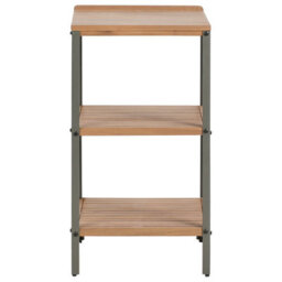Beliani Outdoor Kitchen Island Ivrea Certified Acacia Wood Brown - thumbnail 4