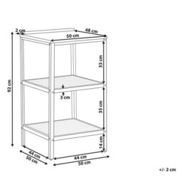 Beliani Outdoor Kitchen Island Ivrea Certified Acacia Wood Brown - thumbnail 3
