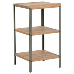 Beliani Outdoor Kitchen Island Ivrea Certified Acacia Wood Brown - thumbnail 5