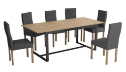 New Polish Oak Lasen Extension Table, Extendable  140Cm To 180Cm Height76Cm - thumbnail 4