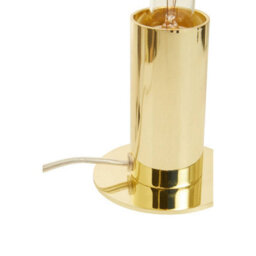 Orsina Shiny Brass Finish Table Lamp, Easy To Assemble Bedside Table Light, Eco-Friendly Lamp For Table Living Room - thumbnail 4