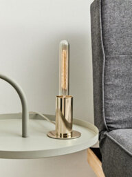 Orsina Shiny Brass Finish Table Lamp, Easy To Assemble Bedside Table Light, Eco-Friendly Lamp For Table Living Room - thumbnail 8