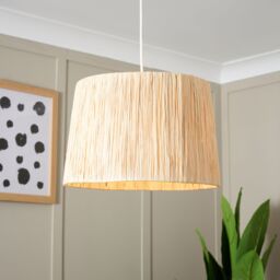 Inlight Tipi Natural Fabric Round Lamp Shade (D)33Cm - thumbnail 2