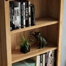 Lassic Vida Designs Corona Solid Pine Large Bookcase Freestanding Shelving Unit (H)1700mm (W)750mm (D)290mm - thumbnail 5